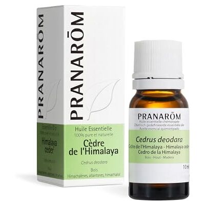 Pranarôm Huile Essentielle Cèdre de l'Himalaya Cedrus deodara Bois HECT 10 ml Pranarôm Huile Essentielle Cèdre de l'Himalaya Cedrus deodara Bois HECT 10 ml