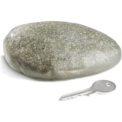 com-four ® Pierre Cachette "Pebblestone" avec Compartiment Secret Imitation réaliste de pierre avec compartiment secret pour clés, géocaching, jardin et cache discrète com-four ® Pierre Cachette "Pebblestone" avec Compartiment Secret Imitation réaliste de pierre avec compartiment secret pour clés, géocaching, jardin et cache discrète