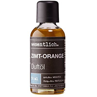 wesentlich. Huile parfumée Cannelle Orange 50 ml – Parfum fin pour diffuseur et lampe – Comme parfum d'ambiance ou pour la fabrication de bougies – Huiles pures de qualité supérieure en provenance wesentlich. Huile parfumée Cannelle Orange 50 ml – Parfum fin pour diffuseur et lampe – Comme parfum d'ambiance ou pour la fabrication de bougies – Huiles pures de qualité supérieure en provenance