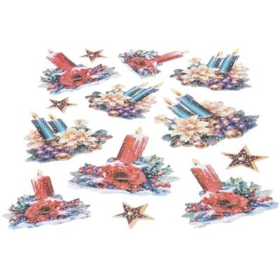 Ideen mit Herz Feuille d'autocollants 3D En relief Gaufrage de qualité supérieure avec effet 3D Feuille DIN A4 avec différents motifs (bougies de Noël 03) Ideen mit Herz Feuille d'autocollants 3D En relief Gaufrage de qualité supérieure avec effet 3D Feuille DIN A4 avec différents motifs (bougies de Noël 03)