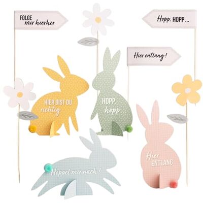 Papierdrachen Kit de chasse aux œufs de Pâques – Fête de Pâques en pastel – Joyeux Pâques et décoration – Set 1 Papierdrachen Kit de chasse aux œufs de Pâques – Fête de Pâques en pastel – Joyeux Pâques et décoration – Set 1