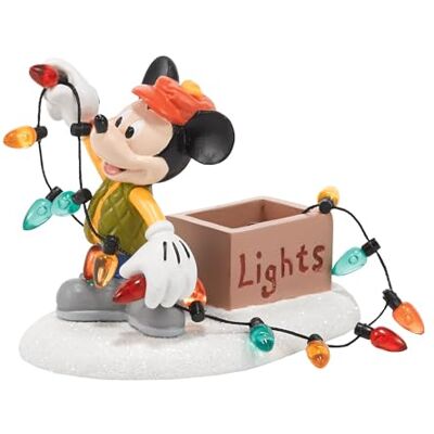 Department 56 Mickey Lights Up Christmas 7,6 x 5,1 x 5,7 cm Department 56 Mickey Lights Up Christmas 7,6 x 5,1 x 5,7 cm