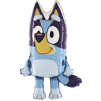 Grabo Ballon Aluminium Chien Bluey, Multicolore, (GR00120) Grabo Ballon Aluminium Chien Bluey, Multicolore, (GR00120)