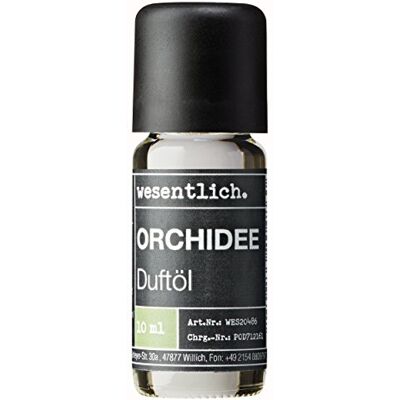 wesentlich. Huile parfumée à l’orchidée – huile aromatique pour lampe diffuseur et diffuseur – Parfum d'ambiance de qualité de wesentlich (10 ml) wesentlich. Huile parfumée à l’orchidée – huile aromatique pour lampe diffuseur et diffuseur – Parfum d'ambiance de qualité de wesentlich (10 ml)