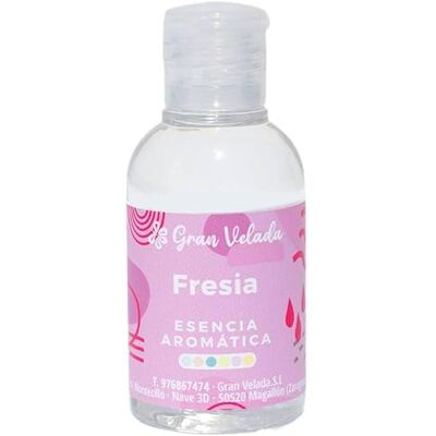 GRAN VELADA Essence aromatique de freesia Parfum floral pour parfums, savons et bougies Notes de rose, miel et bois de santal Usage professionnel et personnel 50 ml GRAN VELADA Essence aromatique de freesia Parfum floral pour parfums, savons et bougies Notes de rose, miel et bois de santal Usage professionnel et personnel 50 ml