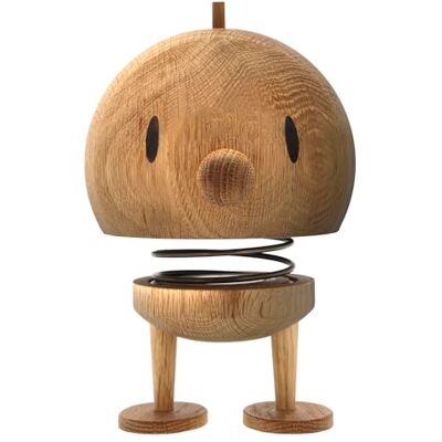 Hoptimist Bumble en Bois, Figurine à secouer, décoration scandinave pour Le Salon, Le Bureau, Le Couloir, la Salle de Bain, Super Cadeau, 15 x 15 x 23 cm, X-Large, Raw Oak Hoptimist Bumble en Bois, Figurine à secouer, décoration scandinave pour Le Salon, Le Bureau, Le Couloir, la Salle de Bain, Super Cadeau, 15 x 15 x 23 cm, X-Large, Raw Oak