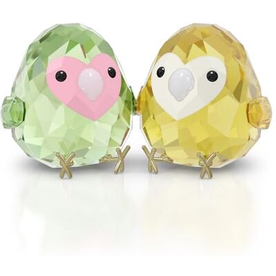 Swarovski All you Need are Birds Couple d’Inséparables Swarovski All you Need are Birds Couple d’Inséparables