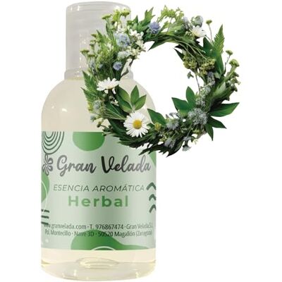 GRAN VELADA Essence aromatique concentrée à base de plantes Parfum frais et naturel pour savons, crèmes et bougies Idéal pour cosmétiques Litre GRAN VELADA Essence aromatique concentrée à base de plantes Parfum frais et naturel pour savons, crèmes et bougies Idéal pour cosmétiques Litre