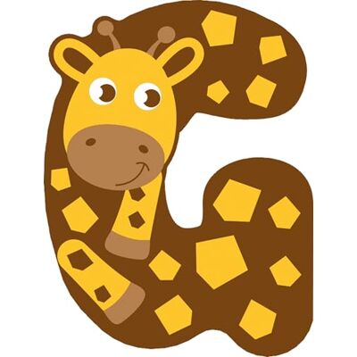 small foot wooden letter set children's room G made from FSC® 100% certified wood, animal letters to collect, 12514 small foot wooden letter set children's room G made from FSC® 100% certified wood, animal letters to collect, 12514