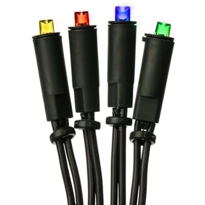 Hellum 150308 Guirlande lumineuse d'intérieur 220 V avec 20 LED, longueur éclairée 2,85 m, câble vert, décoration de sapin de Noël, prise IP20, pour l'intérieur Hellum 150308 Guirlande lumineuse d'intérieur 220 V avec 20 LED, longueur éclairée 2,85 m, câble vert, décoration de sapin de Noël, prise IP20, pour l'intérieur