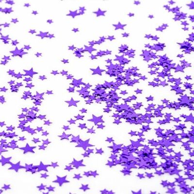 SHATCHI Confettis de table en forme d'étoiles violettes de 14 g pour anniversaire, mariage, Noël, décorations de fête ( – 178) SHATCHI Confettis de table en forme d'étoiles violettes de 14 g pour anniversaire, mariage, Noël, décorations de fête ( – 178)