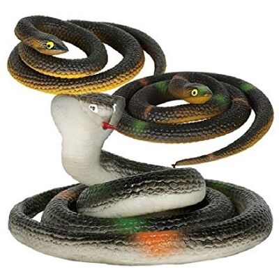 FIESTAS GUIRCA Guirca Serpent de caoutchouc 70 cm (modèle Casuel), Couleur, 17532 FIESTAS GUIRCA Guirca Serpent de caoutchouc 70 cm (modèle Casuel), Couleur, 17532
