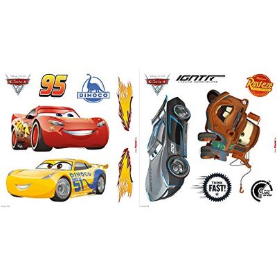 Komar Fenstersticker Window Cars3 Größe 31 x 31 cm , Kinderzimmer, Wandaufkleber, Wanddekoration, Wandsticker Komar Fenstersticker Window Cars3 Größe 31 x 31 cm , Kinderzimmer, Wandaufkleber, Wanddekoration, Wandsticker