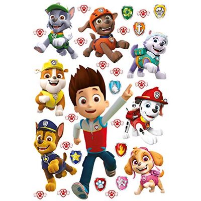 Marque Modèle Autocollant Mur Paw Patrol - Décoration Enfant Marque Modèle Autocollant Mur Paw Patrol - Décoration Enfant