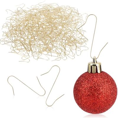 com-four ® 300x Crochet pour décorations pour arbres de Noël com-four ® 300x Crochet pour décorations pour arbres de Noël