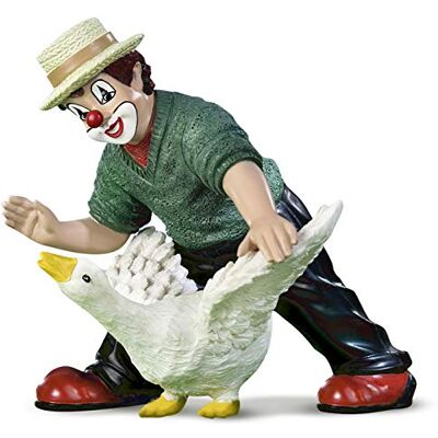 GILDE Clown Figurine décorative Clown Hans dans la chance Pièce de smmler peinte à la main Hauteur : 10 cm Multicolore Décoration de salon Vitrine Cadeau d'anniversaire GILDE Clown Figurine décorative Clown Hans dans la chance Pièce de smmler peinte à la main Hauteur : 10 cm Multicolore Décoration de salon Vitrine Cadeau d'anniversaire