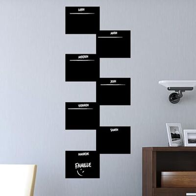 Autocollant de Citation pour Tableau Noir - Wall Sticker Autocollant de Citation pour Tableau Noir - Wall Sticker
