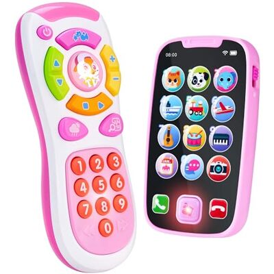 JOYIN Télécommande rose et téléphone portable JOYIN Télécommande rose et téléphone portable