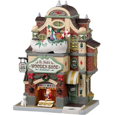 Lemax Christmas Village 35069 Boutique de chaussures en bois St. Nick Lemax Christmas Village 35069 Boutique de chaussures en bois St. Nick