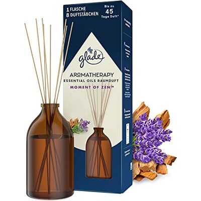 Glade Aromatherapy Essential Oils Parfum d'ambiance Moment of zen Lavande + Bois de santal Parfum d'ambiance pour huiles essentielles 80 ml Glade Aromatherapy Essential Oils Parfum d'ambiance Moment of zen Lavande + Bois de santal Parfum d'ambiance pour huiles essentielles 80 ml