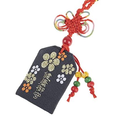 lachineuse Omamori Japonais pour la Santé & la Longévité Porte-Bonheur Japonais à Suspendre Amulette Japonaise Traditionnelle Porte Chance Fleurs de Cerisier Coloris Bleu Cadeau Japon Asie lachineuse Omamori Japonais pour la Santé & la Longévité Porte-Bonheur Japonais à Suspendre Amulette Japonaise Traditionnelle Porte Chance Fleurs de Cerisier Coloris Bleu Cadeau Japon Asie