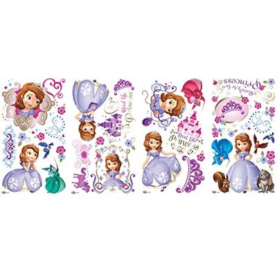 Disney Stickers Repositionnables, Géants Princesse Sofia, Disney Stickers Repositionnables, Géants Princesse Sofia,