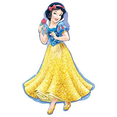 amscan - Disney Birthday Ballons Aluminium Blanche Neige 60 cm, 10107538, Multicolore, Taille Unique amscan - Disney Birthday Ballons Aluminium Blanche Neige 60 cm, 10107538, Multicolore, Taille Unique