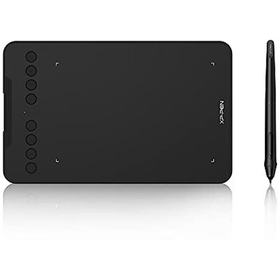 XP-Pen XPPen Deco mini7 V2 Tablette Graphique à Stylet 7x4 Pouces Stylet 16384 Niveaux 8 Raccourci pour Dessin Signature Numérique ou Education en Ligne XP-Pen XPPen Deco mini7 V2 Tablette Graphique à Stylet 7x4 Pouces Stylet 16384 Niveaux 8 Raccourci pour Dessin Signature Numérique ou Education en Ligne
