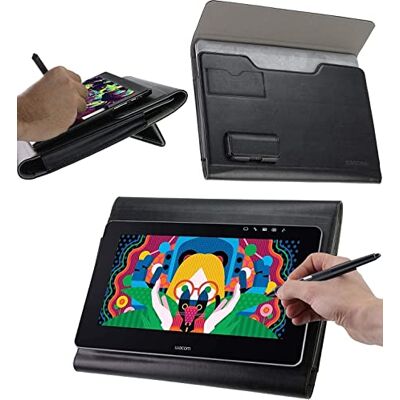 Broonel Étui à rabat en cuir pour tablette graphique XP-PEN Artist 13.3 Pro 13.3 Broonel Étui à rabat en cuir pour tablette graphique XP-PEN Artist 13.3 Pro 13.3