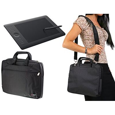 Navitech Petite Tablette Graphique Noir/Sac Compatible avec Wacom Intuos Pro Pen (PTH451) Navitech Petite Tablette Graphique Noir/Sac Compatible avec Wacom Intuos Pro Pen (PTH451)