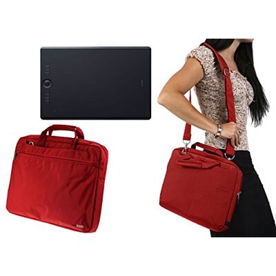 Navitech Etui Compatible avec Tablette Graphique Rouge/Sac Compatible avec Wacom Intuos (PTH660) Navitech Etui Compatible avec Tablette Graphique Rouge/Sac Compatible avec Wacom Intuos (PTH660)
