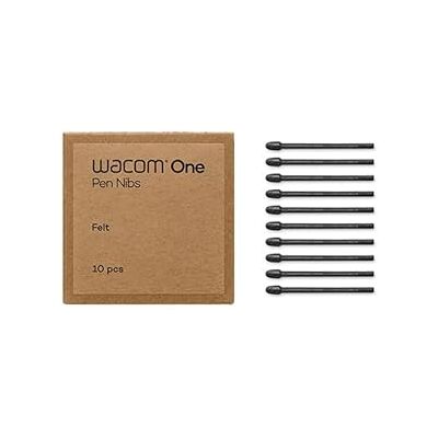 Wacom ACK24919Z Lot de 10 mines en feutre pour un stylo Wacom ACK24919Z Lot de 10 mines en feutre pour un stylo