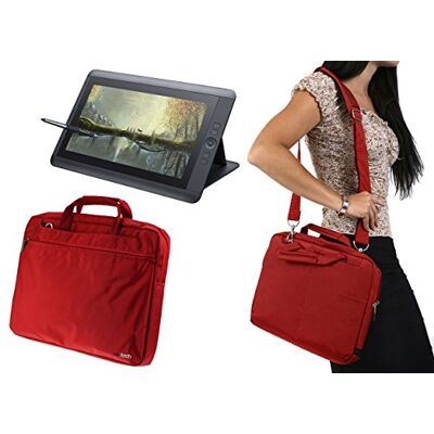 Navitech Etui Compatible avec Tablette Graphique Rouge/Sac Compatible avec Wacom Cintiq 13HD Navitech Etui Compatible avec Tablette Graphique Rouge/Sac Compatible avec Wacom Cintiq 13HD