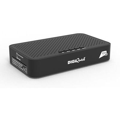 DIGIQUEST tivùsat Combo Decoder Maximo DVB-S2 and DVB-T2 2-in-1 Remote Control tivùsat Smartcard included HDR10 / HLG Recording function can be activated DIGIQUEST tivùsat Combo Decoder Maximo DVB-S2 and DVB-T2 2-in-1 Remote Control tivùsat Smartcard included HDR10 / HLG Recording function can be activated