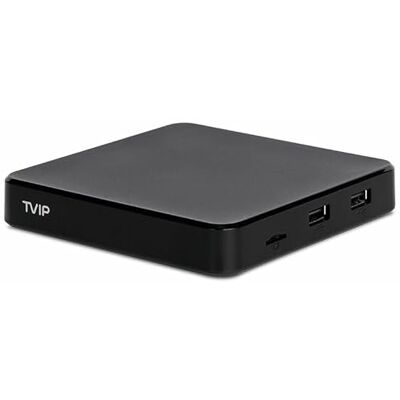 TVIP S-Box v.605 SE IP TV 4K HEVC HD Android 6.0 Linux Multimedia Stalker IP TV Streamer 1 Go RAM + 8 Go eMMC, carte MicroSD, EXT.IR avec WiFi 5 GHz TVIP S-Box v.605 SE IP TV 4K HEVC HD Android 6.0 Linux Multimedia Stalker IP TV Streamer 1 Go RAM + 8 Go eMMC, carte MicroSD, EXT.IR avec WiFi 5 GHz