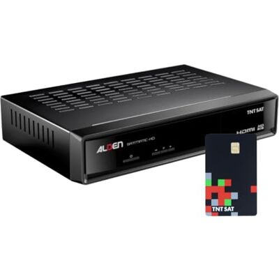 Alden Décodeur Satellite TNTSAT HD Astra + Carte valable 4 Ans + Câble HDMI Alden Décodeur Satellite TNTSAT HD Astra + Carte valable 4 Ans + Câble HDMI