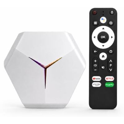 SUKOTOP Boîtier TV Android 4Go RAM 32Go ROM 4K UHD Wi-Fi6 processeur à Quatre cœurs WiFi bi-bande 2,4G/5G Décodeur vidéo H.265 Bluetooth 5.0 Grand stockage Prêt à l’emploi pour home cinéma SUKOTOP Boîtier TV Android 4Go RAM 32Go ROM 4K UHD Wi-Fi6 processeur à Quatre cœurs WiFi bi-bande 2,4G/5G Décodeur vidéo H.265 Bluetooth 5.0 Grand stockage Prêt à l’emploi pour home cinéma