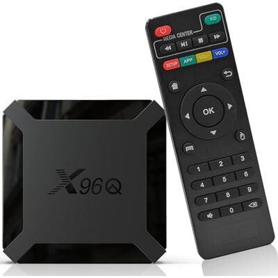 VHXSIN X96Q boitier IPTV, android tv box X96Q Lecteur Multimédia de Diffusion en continu Smart Android 10.0, 1GO RAM 8GO ROM, boitier tv,Allwinner H313 chipset Quad-Core Prend en Charge 4K VHXSIN X96Q boitier IPTV, android tv box X96Q Lecteur Multimédia de Diffusion en continu Smart Android 10.0, 1GO RAM 8GO ROM, boitier tv,Allwinner H313 chipset Quad-Core Prend en Charge 4K