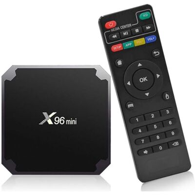 VHXSIN Android TV Box X96 Mini 2Go/16Go 4K Lecteur Multimédia Boîtier Android 11.0 Amlogic S905W2 Chipset Quad-Core WiFi 2.4GHz 64 Bits HD/H.265 X96mini VHXSIN Android TV Box X96 Mini 2Go/16Go 4K Lecteur Multimédia Boîtier Android 11.0 Amlogic S905W2 Chipset Quad-Core WiFi 2.4GHz 64 Bits HD/H.265 X96mini