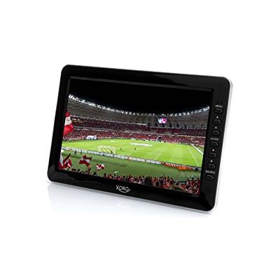 Xoro PTL 1012 Téléviseur portable DVB-T/DVB-T2, H.265/HEVC, fonction PVR, lecteur multimédia et antenne télescopique à pied magnétique actif, Noir 25,6 cm (10,1") Xoro PTL 1012 Téléviseur portable DVB-T/DVB-T2, H.265/HEVC, fonction PVR, lecteur multimédia et antenne télescopique à pied magnétique actif, Noir 25,6 cm (10,1")