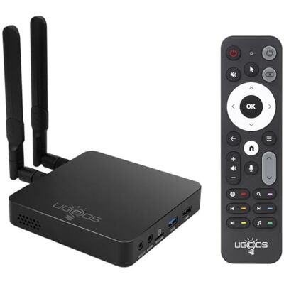 Ugoos AM6B Plus TV Box Amlogic S922X-J Android 9.0 DDR4 4GB RAM 32GB ROM WiFi6 1000M Ethernet USB 3.0 BT5.0 4K H.265 HDR TV Box Ugoos AM6B Plus TV Box Amlogic S922X-J Android 9.0 DDR4 4GB RAM 32GB ROM WiFi6 1000M Ethernet USB 3.0 BT5.0 4K H.265 HDR TV Box
