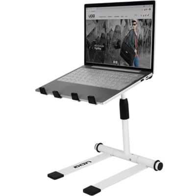 UDG Ultimate Height Adjustable Laptop Stand White UDG Ultimate Height Adjustable Laptop Stand White