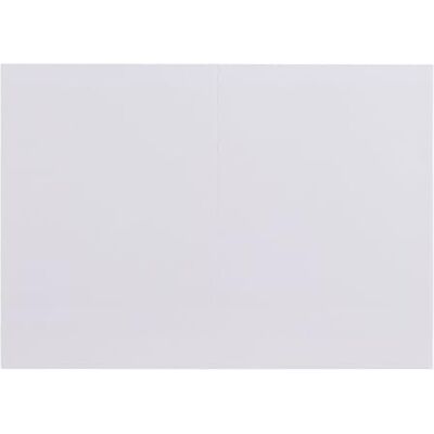 Creative Florence Cartes Pliantes Papier Cartonné A6 Blanc 100 pcs 300 g/m² Cartes Vierges pour Invitations, Faire Part, Cartes Postales et Cartes de Vœux Personnalisées Creative Florence Cartes Pliantes Papier Cartonné A6 Blanc 100 pcs 300 g/m² Cartes Vierges pour Invitations, Faire Part, Cartes Postales et Cartes de Vœux Personnalisées
