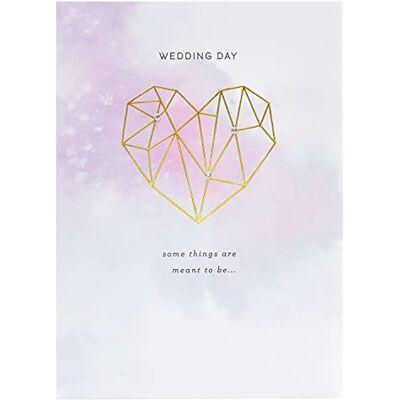 Kindred Carte de mariage – Cadeau de mariage – Carte cadeau – Cartes de mariage pour mariée et marié – Carte de félicitations – Carte de mariage pour amis Kindred Carte de mariage – Cadeau de mariage – Carte cadeau – Cartes de mariage pour mariée et marié – Carte de félicitations – Carte de mariage pour amis