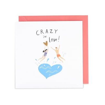 Kindred Carte de Saint-Valentin Motif Crazy In Love Kindred Carte de Saint-Valentin Motif Crazy In Love