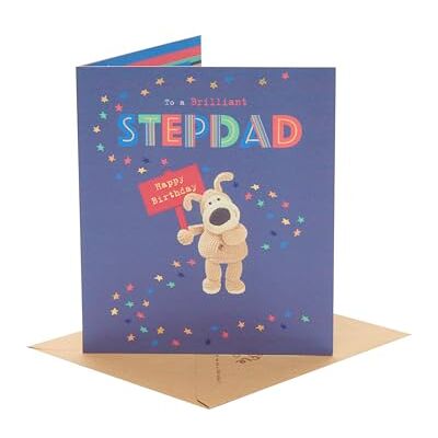Boofle Carte d'anniversaire pour beau-père – Motif mignon Boofle Carte d'anniversaire pour beau-père – Motif mignon
