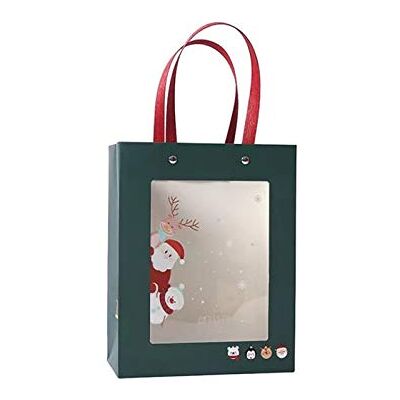 HOTEU Sac de fête en papier recyclable pour anniversaire, mariage, fête de Noël HOTEU Sac de fête en papier recyclable pour anniversaire, mariage, fête de Noël
