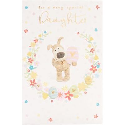 Boofle Carte de Pâques pour fille Motif mignon Boofle Carte de Pâques pour fille Motif mignon