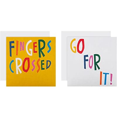 Hallmark - 25566738 - 10 cartes - 2 designs - Cartes de vœux Hallmark - 25566738 - 10 cartes - 2 designs - Cartes de vœux