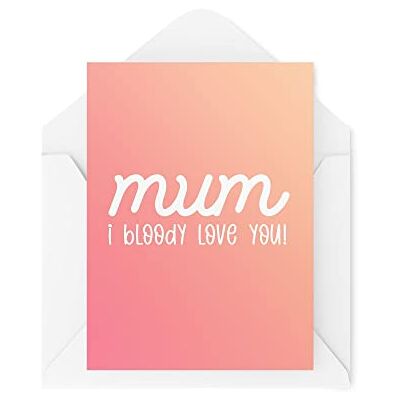 Tongue in Peach CBH899 Cartes amusantes pour la fête des Mères Pour son parent Love Mummy Banter Mum I Bloody Love You Blague Silly Son Daughter Citation mignonne CBH899 Tongue in Peach CBH899 Cartes amusantes pour la fête des Mères Pour son parent Love Mummy Banter Mum I Bloody Love You Blague Silly Son Daughter Citation mignonne CBH899